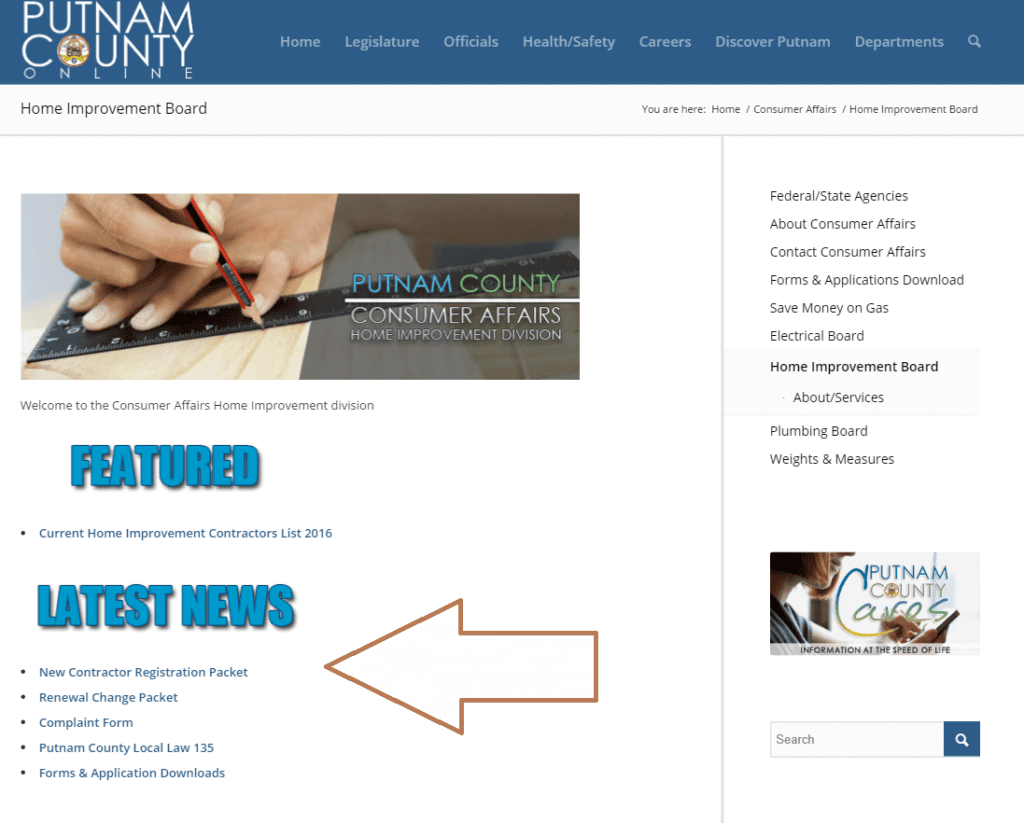 Where Do I Click for My Home Improvement Application